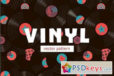 Vinyl Seamless Pattern 1008240