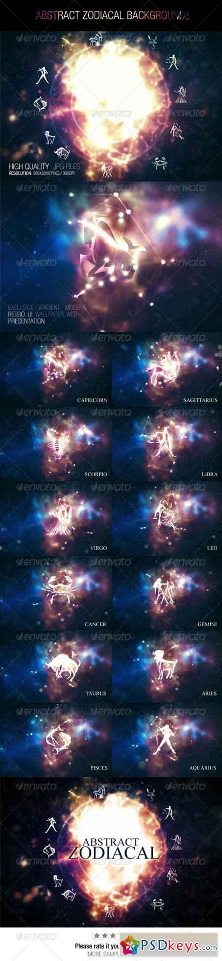 Abstract Zodiacal Backgrounds 7767663
