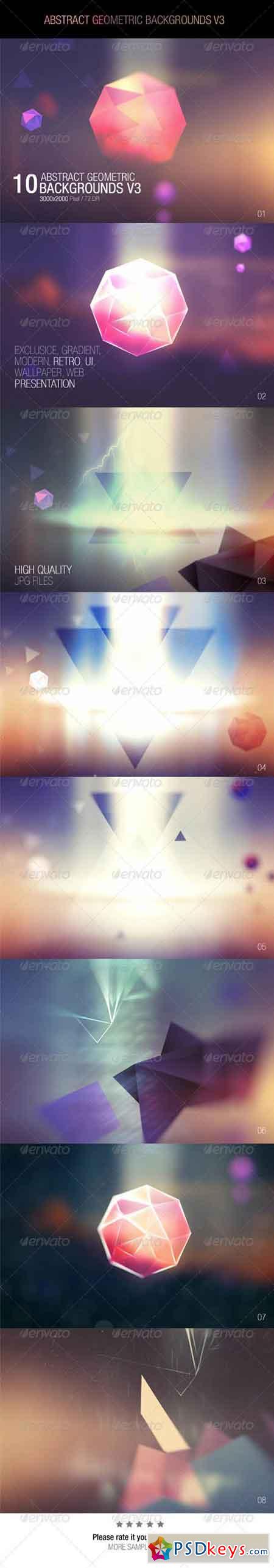 Abstract Geometric Backgrounds V3 7710031