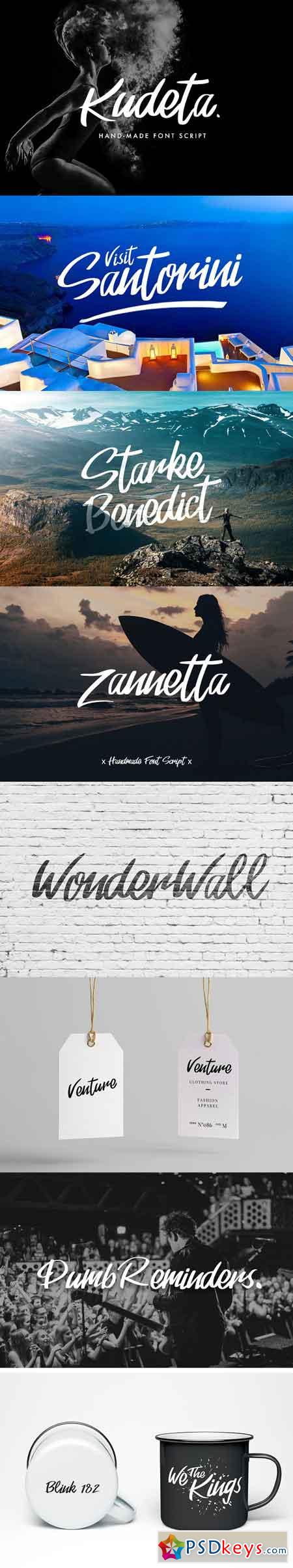 Kudeta - Handmade Font Script 1143300