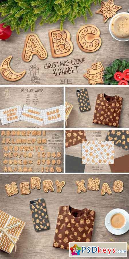 Christmas Cookie Alphabet Vol.2 1127119