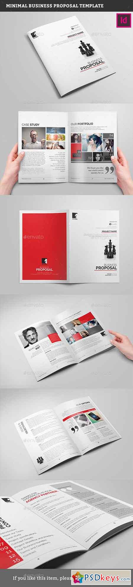 Minimal Business Proposal Template 13315555