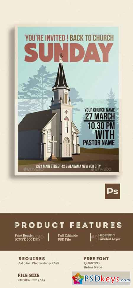 Church Event Flyer Poster 15285667