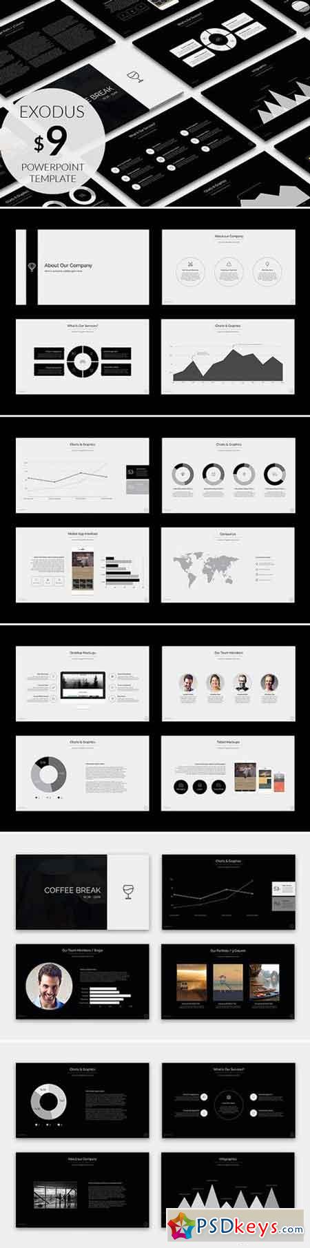 Exodus Powerpoint Template 1079767 » Free Download Photoshop Vector ...