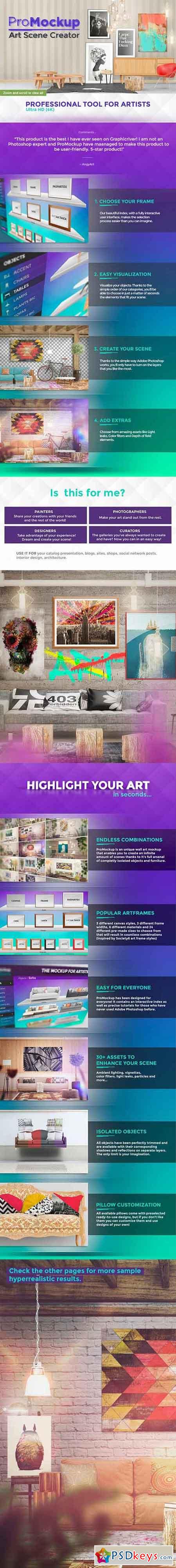 Pro Mockup - Art Scene Creator 18930774