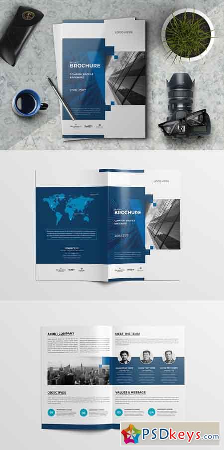 Corporate Bi-Fold Brochure 03 1117051