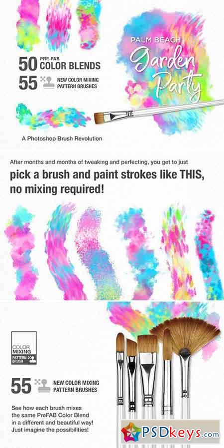 Palm Beach Garden Party PS Brushes 1118185