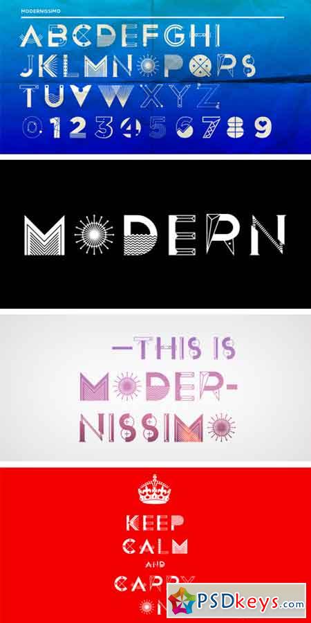 Modernissimo Font