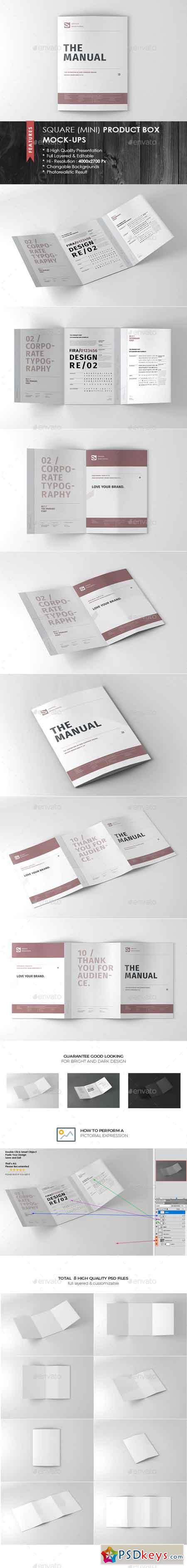 Tri-Fold A5 Brochure Mock-up 19122499