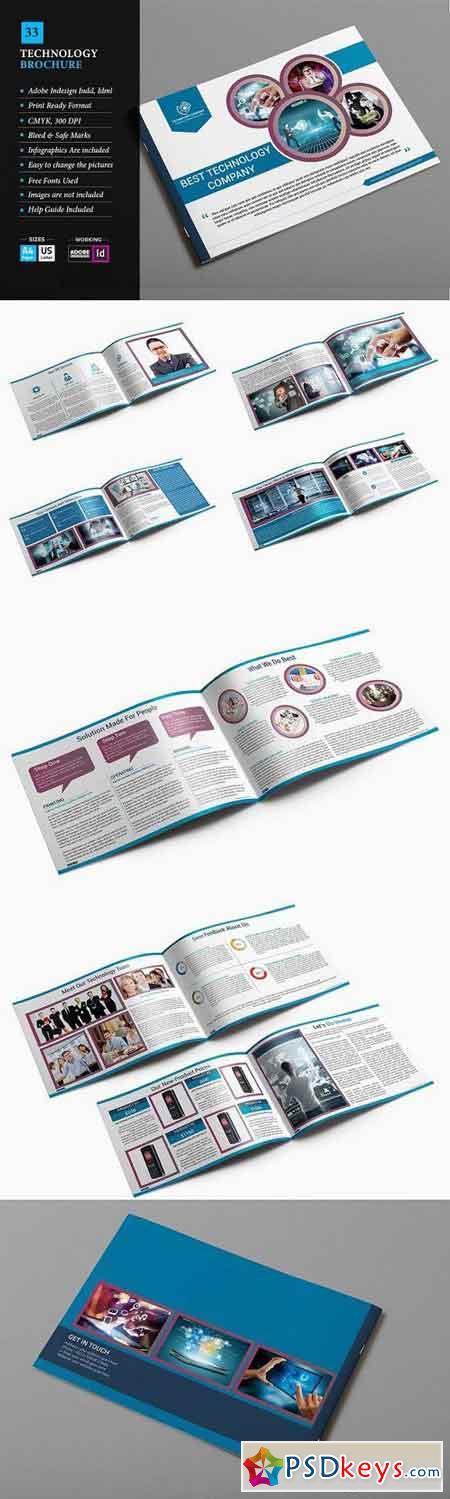 Technology Brochure Template 33 753099