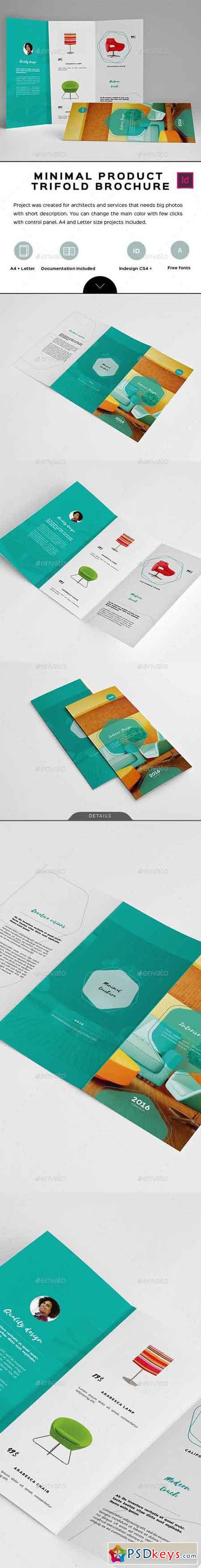 A4 & Letter Minimal Product Brochure 16399266