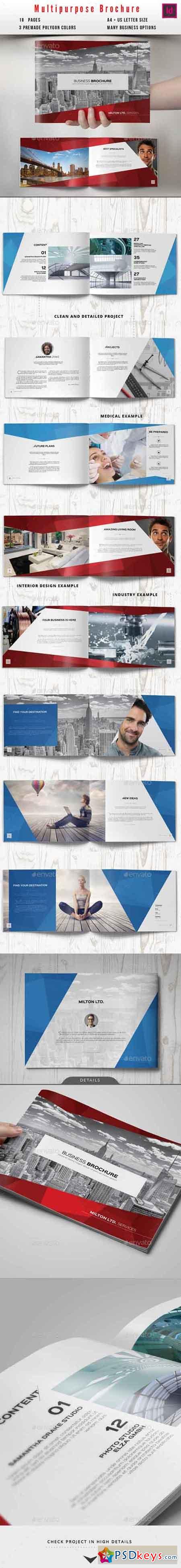 Multipurpose Business Catalog Brochure 10425787