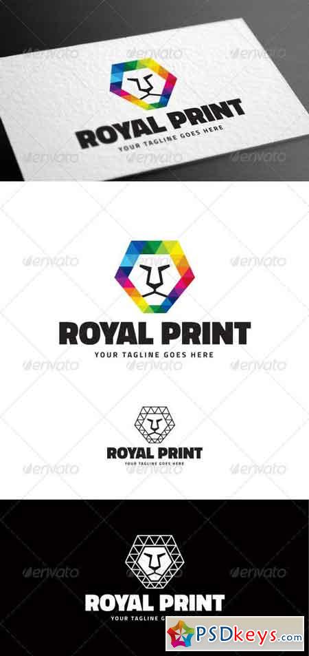 Royal Print Logo Template 8099779