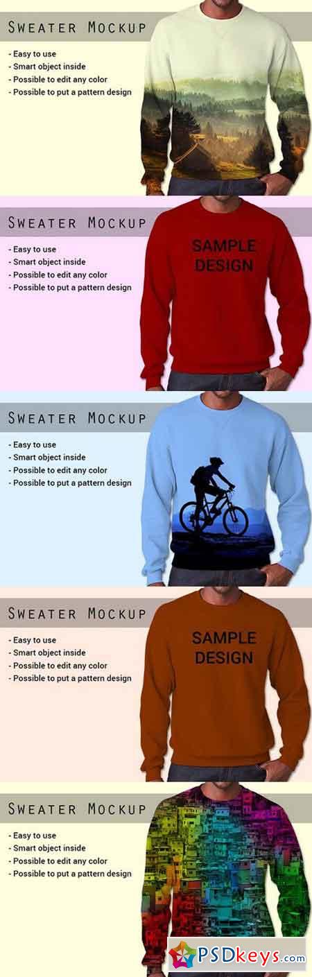 Man sweater mockup 1149615