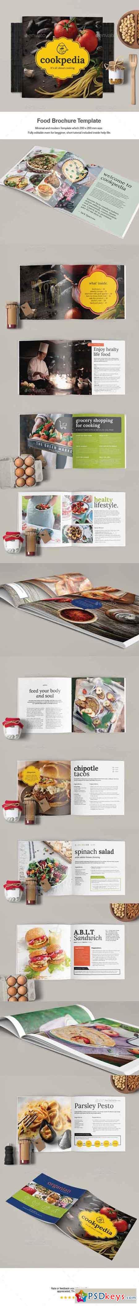 Food Brochure Template 18597072