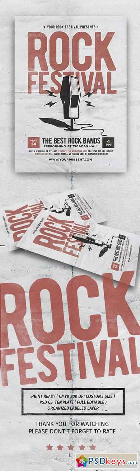 Rock Festival Flyer 15981564