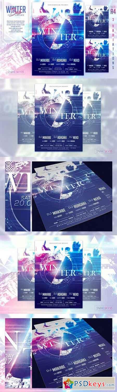 Winter Bash Flyer Template 1158456