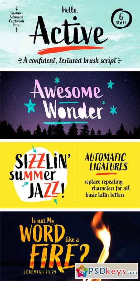 Active Font Family