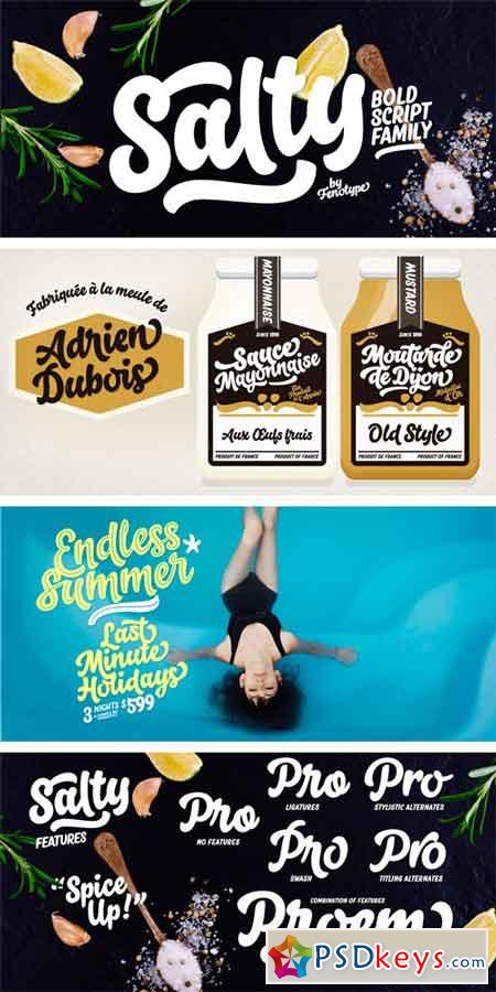 Salty Font Family