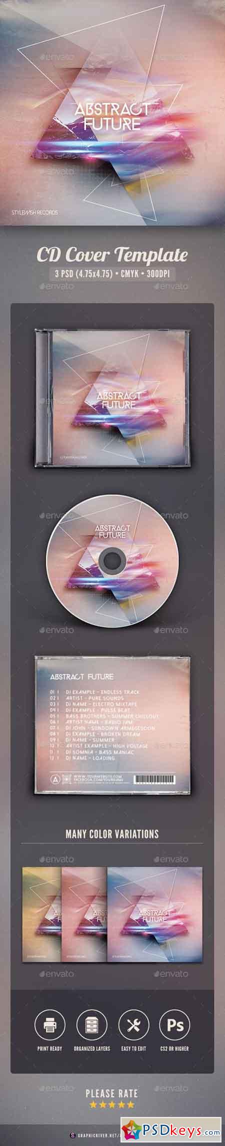 Abstract Future CD Cover Artwork 16150363