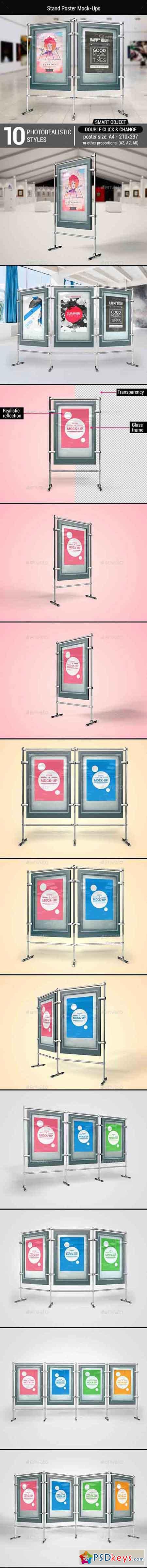 Stand Poster Mock-Ups 16145279