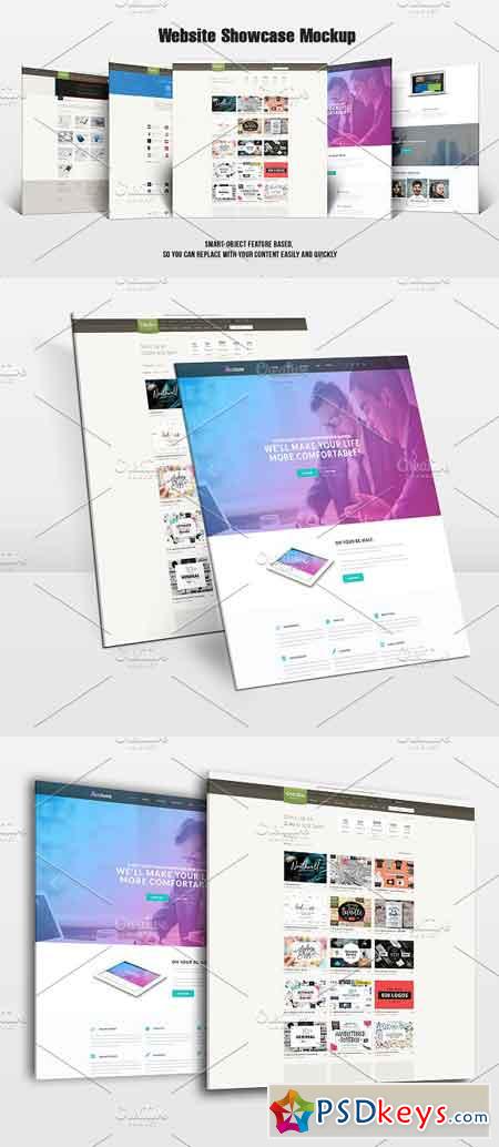 Website Showcase Mockup 1021026