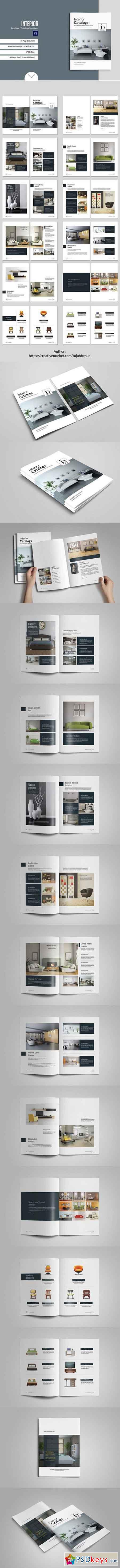 Interior Brochure Catalogs Template 1158047