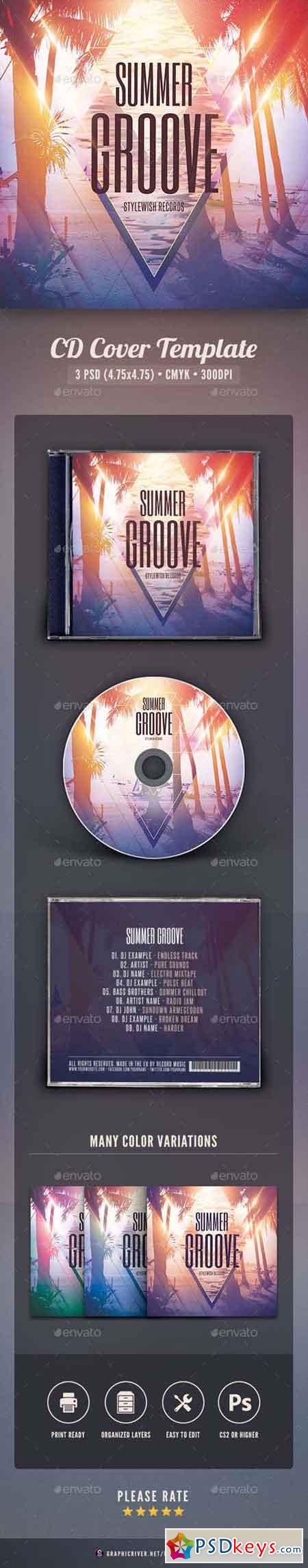 Summer Groove CD Cover Artwork 16437807