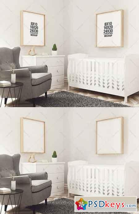 Nursery Frame Mockup 946507