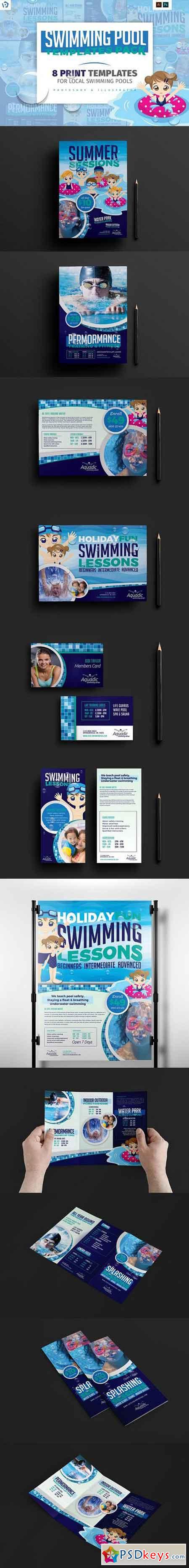 Swimming Pool Templates Pack 1189087
