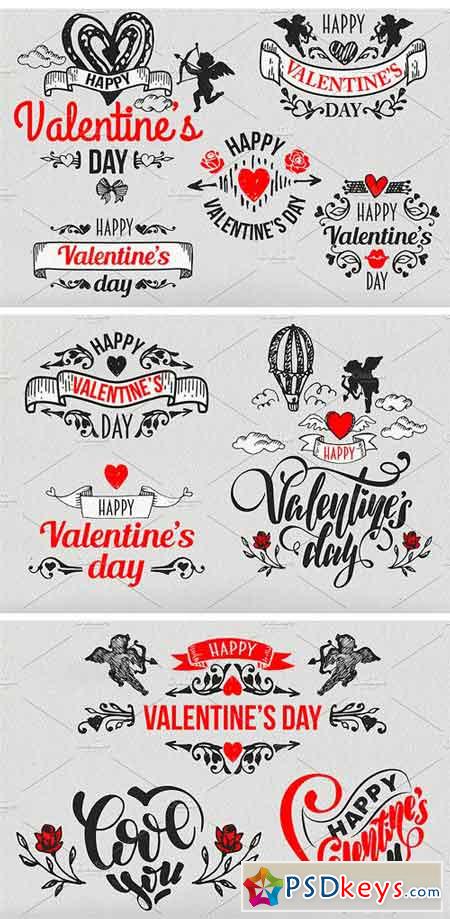16 Valentine's Day Labels 1189053