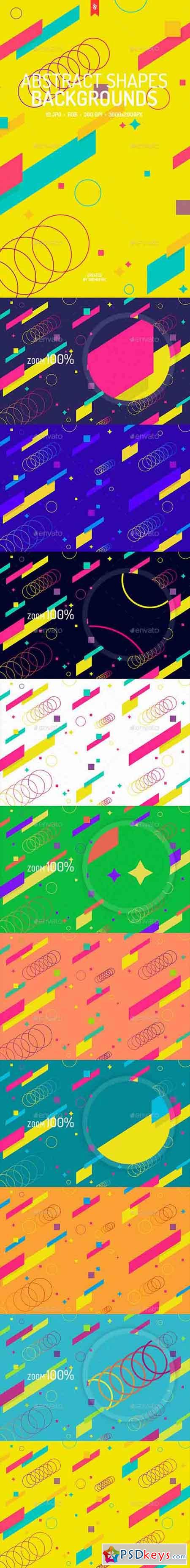 Abstract Shapes Backgrounds 19388379