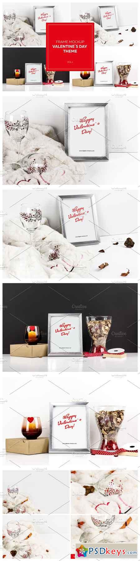 Frame Mockup - Valentine`s Day Theme 1240973