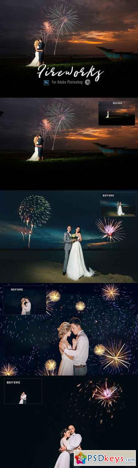 40 Firework Photoshop Overlays 1154067