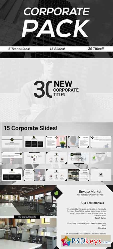 50 Corporate Pack! - Full Video Package 19276283 - After Effects Projects
