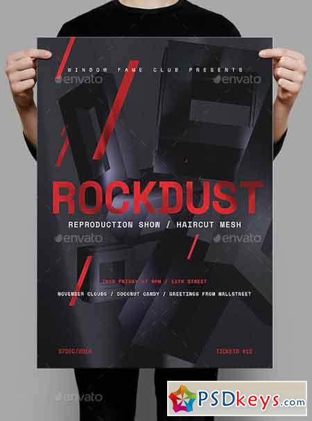Rockdust Poster Flyer 19297540