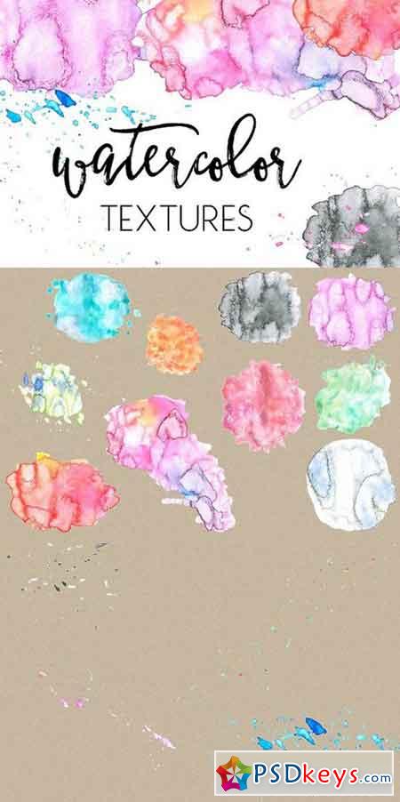 Watercolor Textures Vol. 1 1227736