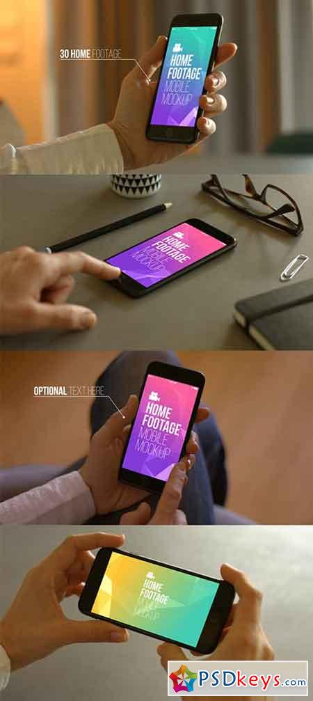 Download Home Footage Mobile Mockup 19169905 - After Effects Projects » Free Download Photoshop Vector ...