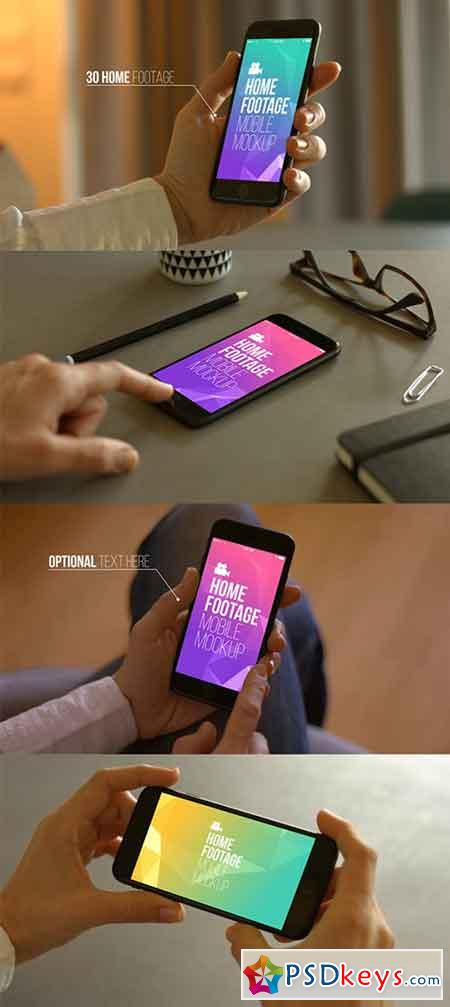 Home Footage Mobile Mockup 19169905 - After Effects Projects
