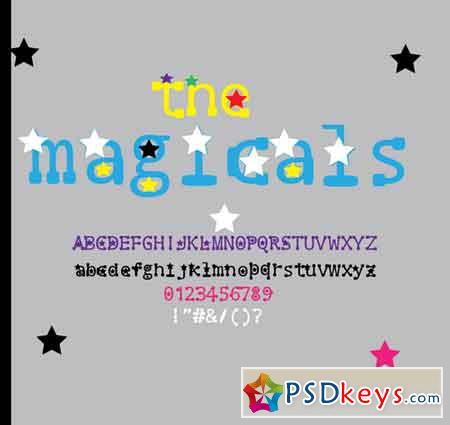 The magicals font