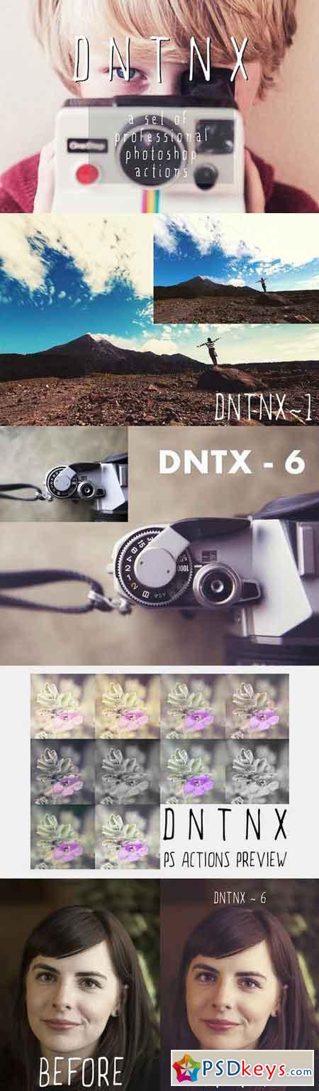 DNTNX Set of Photoshop Actions 1111438