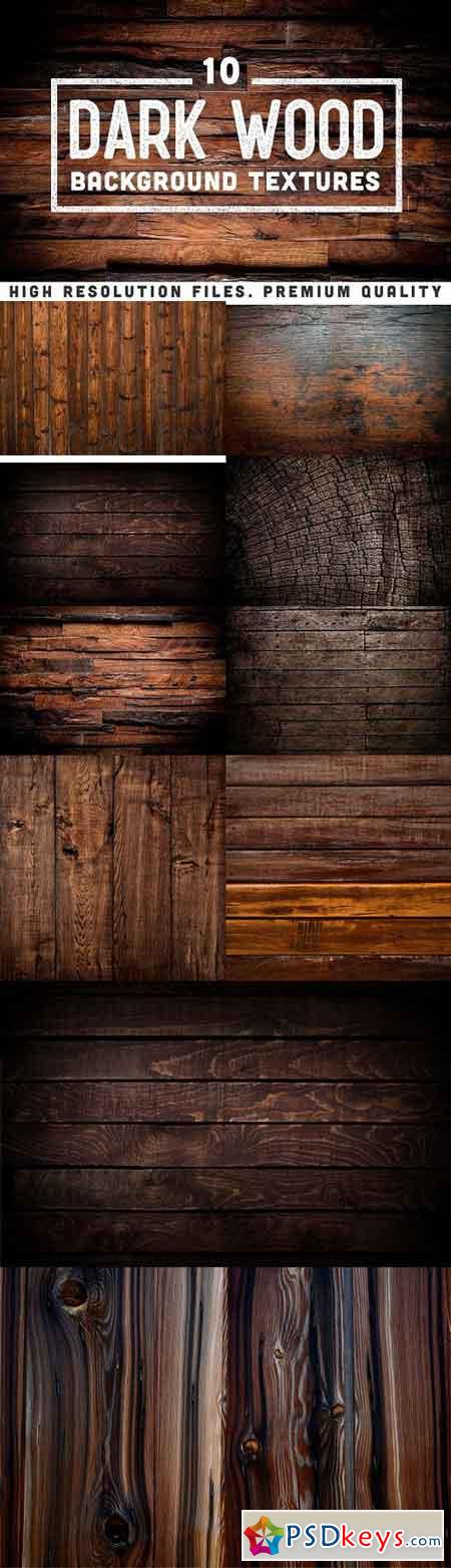 10 Dark Wood Background Textures 1126300