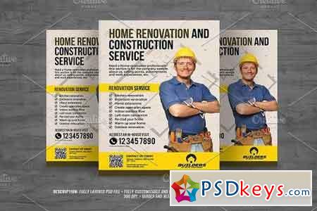 Construction and Building Flyer 1256106