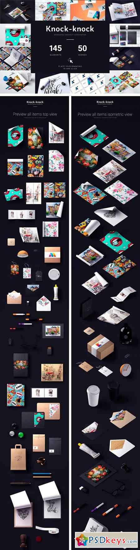 Knock-knock Mockups 1189650