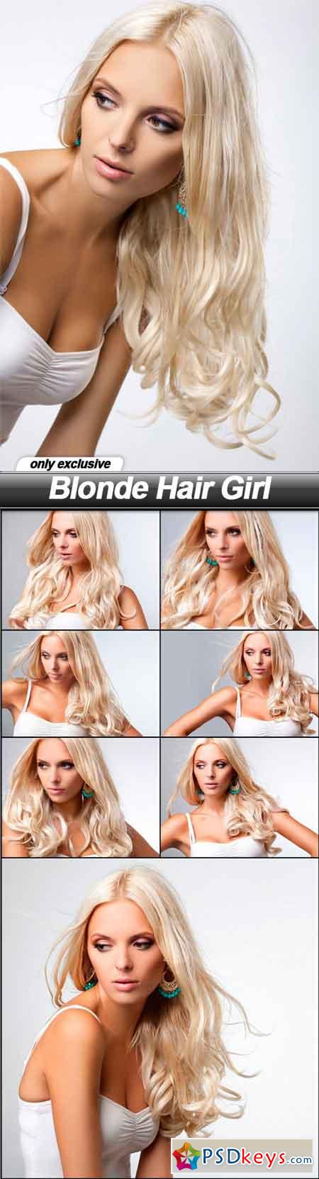Blonde Hair Girl - 8 UHQ JPEG