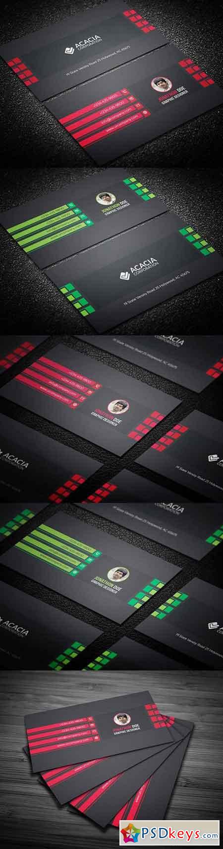 Personal Business Card 563095