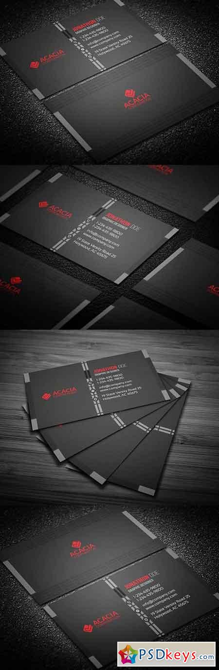 Elegant and Simple Business Card 794459