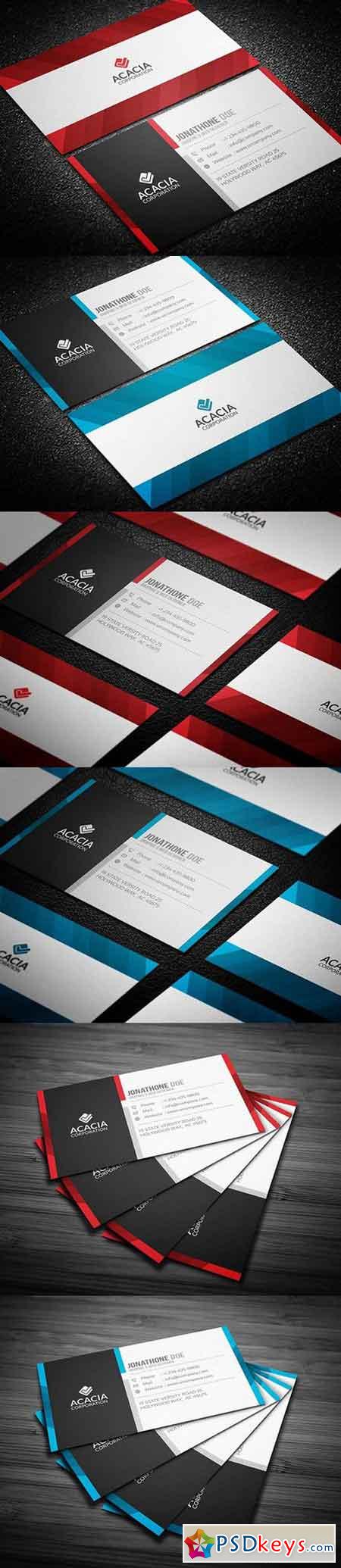 Colorful Business Card 788445