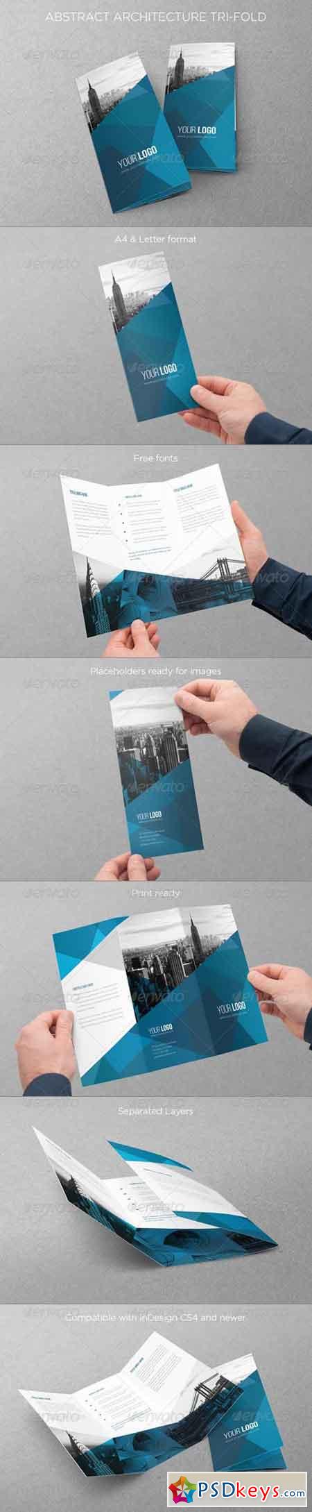 Abstract Architecture Trifold 7230003