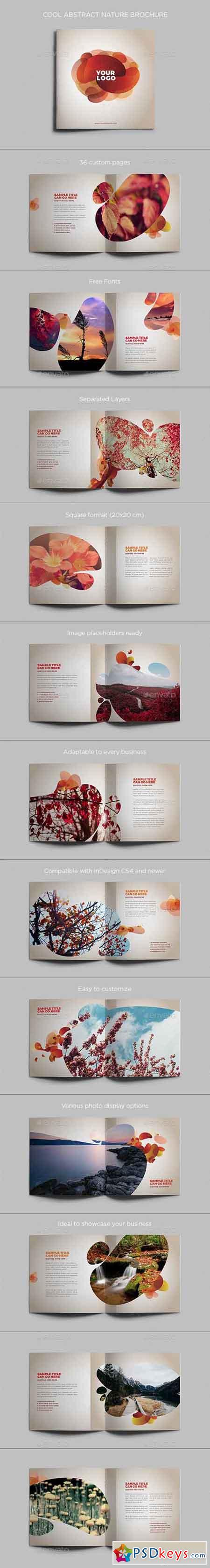 Cool Abstract Nature Brochure 4628780